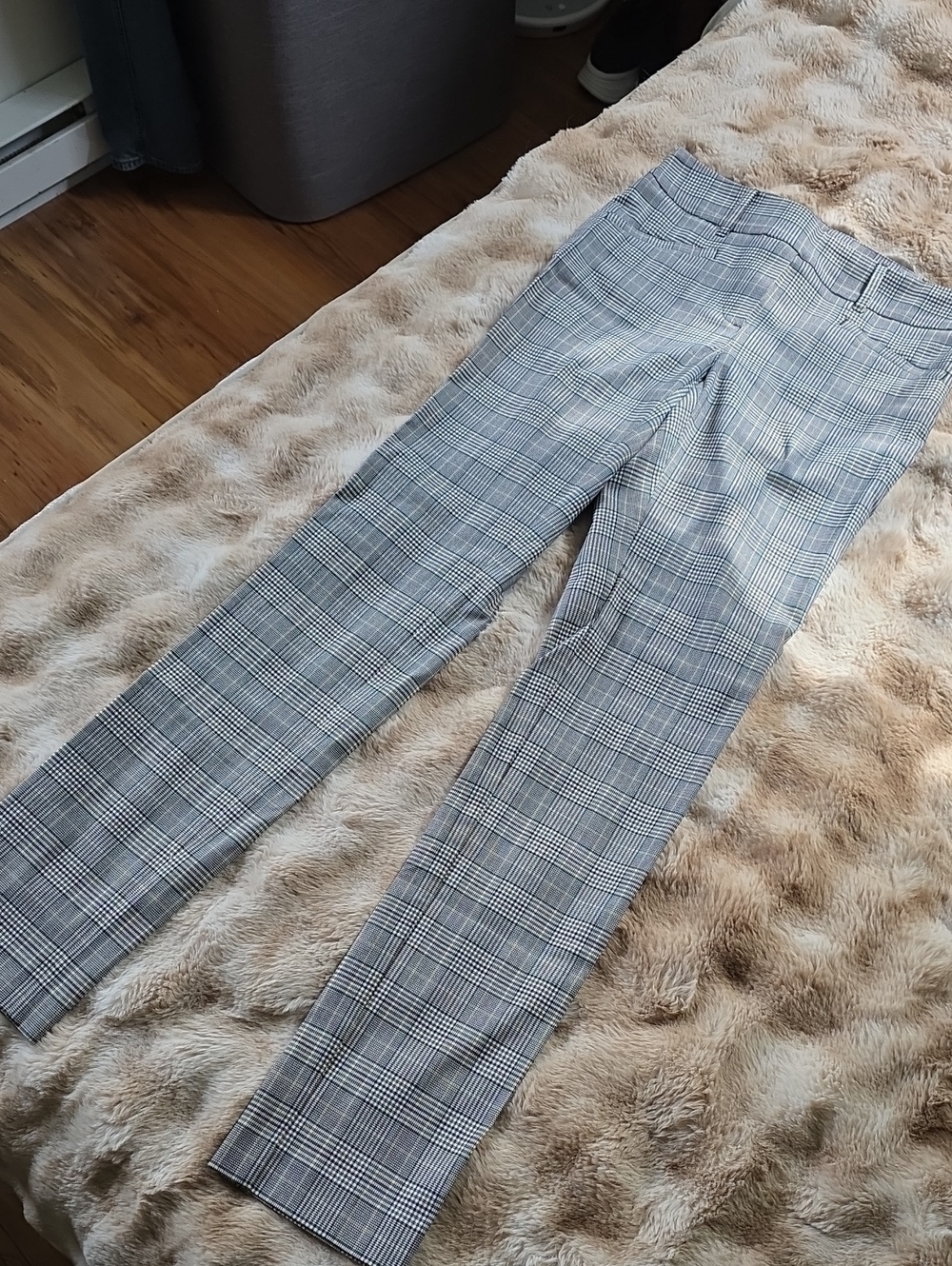 Reitmans Plaid Mid-Rise Dress Pants | Size 2